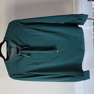 Brand new dark green small blouse